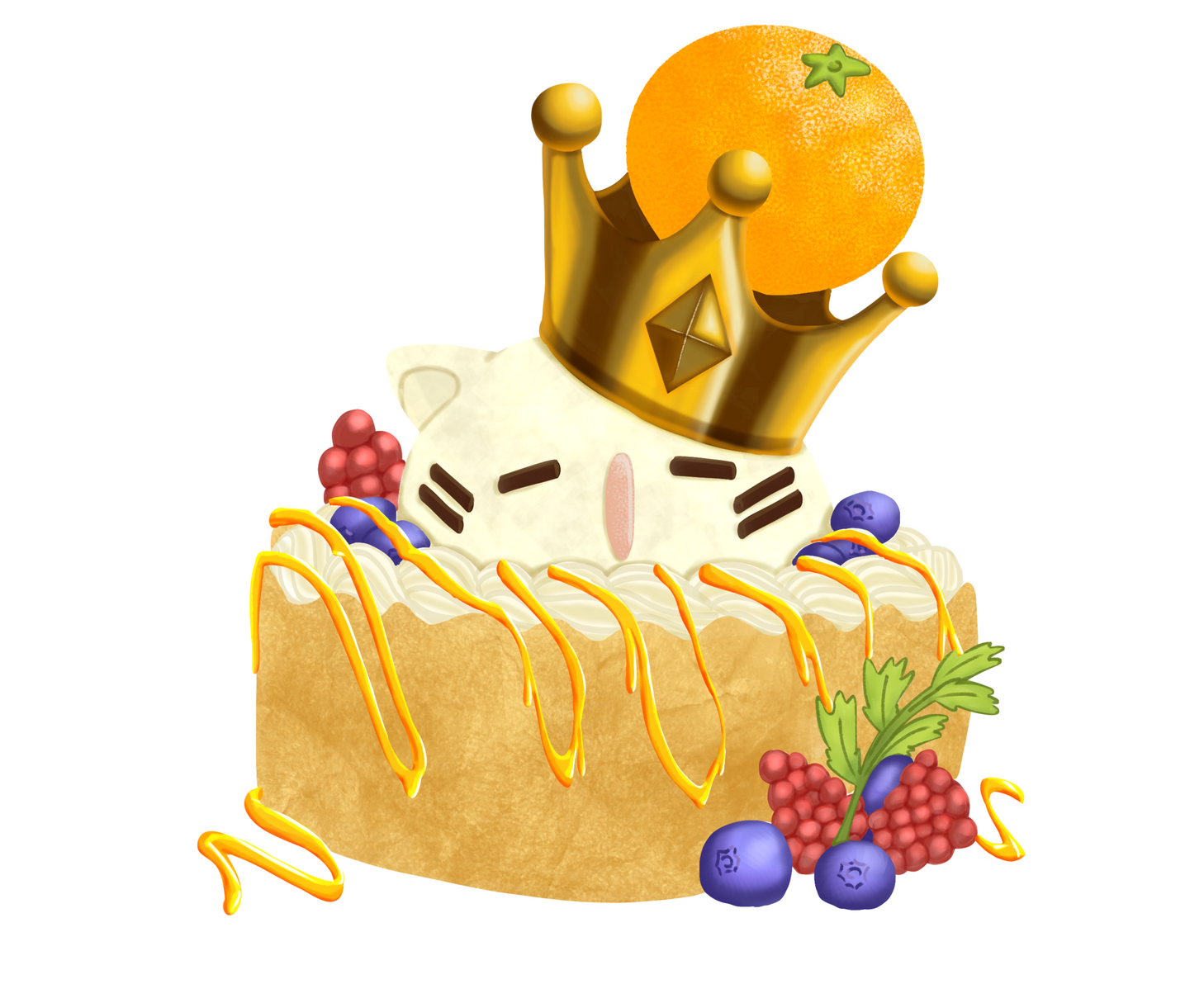 King Mog Cake